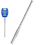 Wadfow 5 Pcs 10mmx260mm SDS Plus Hammer Drill Bit (WHD3233)