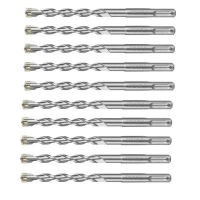 Total 8 X 160mm SDS Plus Hammer Drill Bit (TAC310802C)- Pack Of 10