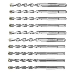 Total 8 X 160mm SDS Plus Hammer Drill Bit (TAC310802C)- Pack Of 10