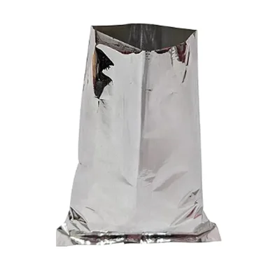 Premium 1 kg, 10 x 12 Inch, Top Sealable Center Seal Silver Pouch for Snacks, Coffee and Tea Packaging(Pack-50 Pcs )