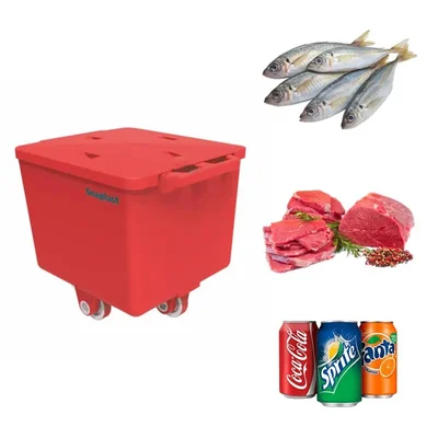Seaplast Rotational Moulded Double Wall Insulated Bin, 200 Litre