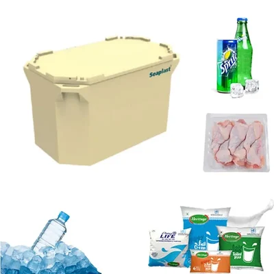 Seaplast Rotational Moulded Insulated Ice Box, 215 Litre