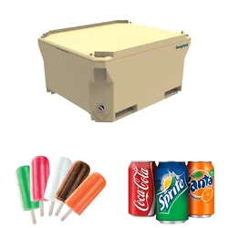 Seaplast Rotational Moulded Double Wall Insulated Bin, 460 Litre