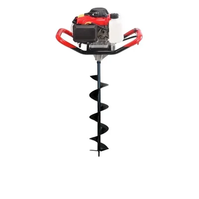 Sprayman 82 CC 4 Stroke Petrol Earth Auger with 6 Inch Bit | Soil Drilling Machine SEA-8000