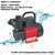 Ori 0.5 HP Single Phase Self Priming Monoblock Pump With Aluminum Winding, 18M Max. Head, 25 x 25 mm