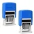 2pcs 4mm Mini Dater Self Inking Stamping Machine