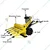 KisanKraft KK-SPR-1202D, 5.4 Self Propelled Reaper 4 Stroke Diesel Reaper / Crop Harvester Machine