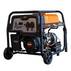 GeeNex 3 KVA Single Phase Self Start Petrol Generator with 16L Tank Capacity (GN-3500E), 1 Year Warranty 