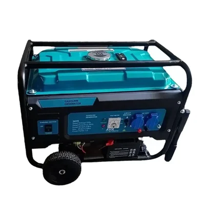 Portable 3.5 KVA Single Phase Recoil and Self Start Petrol Generator15L Tank, Power Backup for Home, Office & Outdoor Use