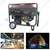 Heavy Duty 5 KVA Recoil and Self Start Portable with Wheels & Handle Petrol Generator 25L Tank, 100% Copper Alternator