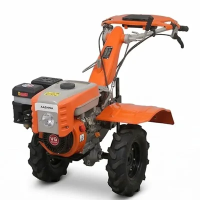 Aashna 7HP Petrol Self Start Power Tiller 4 Stroke Heavy Duty Farming Tiller