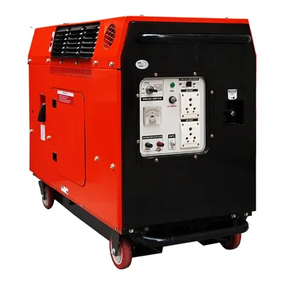 HPM 5.5 KVA Silent Portable Petrol Generator with Recoil and Self Start (SILENT GE-7000PS)