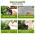 Ecofynd Self Watering and Long-Lasting Globe Tubes | Used for Automatic Watering of Plants-Pack of 2(GA005)