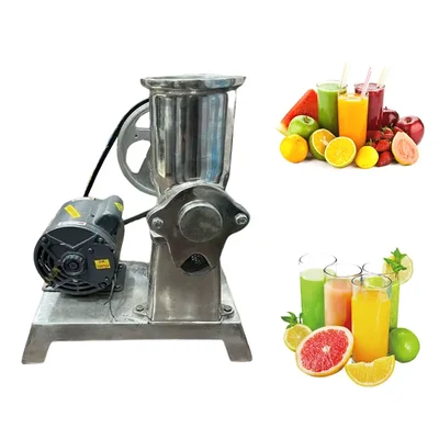 Heavy Duty Semi-Automatic Commercial Juicer Machine with 0.5HP V-Belt Drive Motor