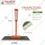 Global Nature Agro 9 Inch Trapezoid Hoe, Manual Weeder Without Handle, For Home, Farming & Gardening, GNTH-307