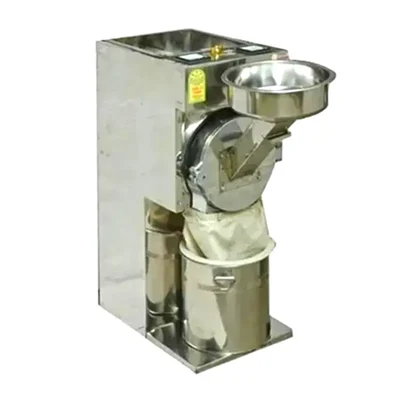 Fully-Automatic 2 in 1 Flour Mill/Pulverizer Machine/Masala Grinder with 5 HP Motor, 30-35 kg/hr