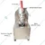 Heavy Duty Stainless Steel Semi Automatic No.18 Juicer Machine with 0.5HP Motor 4.7 Inch Hopper Dia 