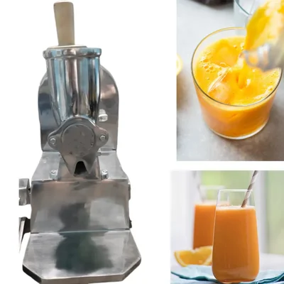 Commercial Heavy Duty No. 80 Semi-Automatic Pulpy Fruit Juicer (Orange,Mango) Machine 0.5 HP With 4.1 inch Hopper Dia