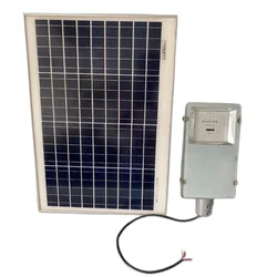 Gramstrong Solar Semi Cobra Street Light of Inbuilt 12000 mAh Lithium Ion Battery, With 40W Solar Panel, Without Pole