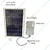 Gramstrong Solar Semi Cobra Street Light of Inbuilt 12000 mAh Lithium Ion Battery, With 40W Solar Panel, Without Pole