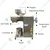 Semi Commercial Oil Press/Expeller Machine, Capacity 14-20 Kg/hr, 2000W with Free Accessories