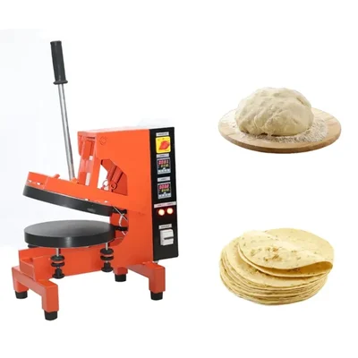 Stainless Steel Semi Cooked 400-500 Roti/hr with 9inch dia Chapati Making Machine