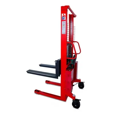 4G 1 Ton Semi Electric & Manual Stacker With 1.6 Meter Maximum Lifting Height, 900 x 650 mm Fork (Length x Breath)