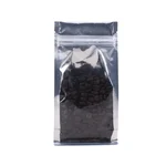 100gm, 10 x 20 Cm Semi-silver Flat Bottom Pouch With Ziplock for Coffee, Pet Food, and Specialty Powders