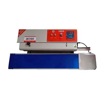 Boss Pack Digital Continuous Band Sealer Machine 12mm Sealing, 750W With 1 Year Warranty
