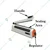 Impulse Type 10 Inch Manual Hand Sealer, 320W 
