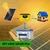 Servotech Solar 1kW PWM Inverter with Battery, 110W Poly Panel (2 Year, 5 Years Battery, 25 Years Performance Warranty)