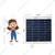 Servotech 50 Watt Durable Polycrystalline Solar Panel lPV Module for Home, Office & Lawn 25-Year Performance Warranty