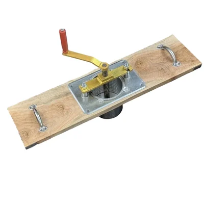 Vinayak Machines Commercial Hand Operated Sev Machine with Cross Shape Murukku Jali