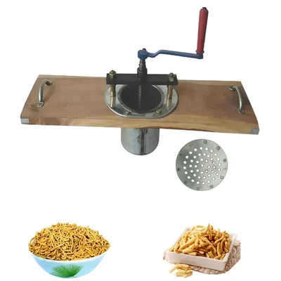 Vinayak Machines Commercial Hand Operated Sev Machine with Namkeen Sev Jali