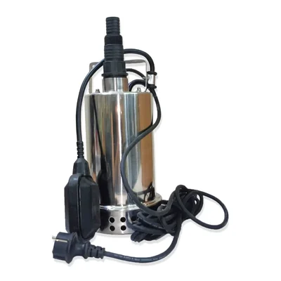 Heavy Duty 1 HP Single Phase Sewage Submersible Pump SS Body, Copper Winding & 13500 LPH