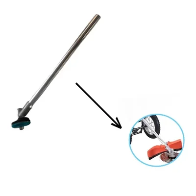 Heavy Duty 28 mm Rod With 9 spline shaft & Gear head for 2 stroke 52 cc Petrol Push Type Brush Cutter 