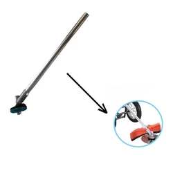 Heavy Duty 28 mm Rod With 9 spline shaft & Gear head for 2 stroke 52 cc Petrol Push Type Brush Cutter 
