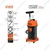Shakti Technology 40 Litres Wet & Dry Vacuum Cleaner With 1800 W Copper Winding Motor (VC-92 Pro)
