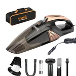 Shakti Technology 140 W Hand Held Portable Car Vacuum Cleaner for Deep Cleaning, 5000 PA Powerful Suction (Sweep)