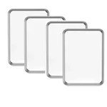 Stainless Steel (Pack of 4 ) 12 x 9 Inch Shallow Tray For Catering Service