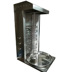 Electric Shawarma Machine Full Cabinet, Stainless Steel Body, 33x20x24 inch Dimension