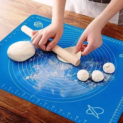 Pack of 2 Silicon Roti Mat, Non-Stick, Reusable Pastry Fondant Dough Roti Chapati Rolling Sheet Mat(Size-Small)