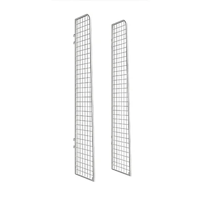 Made In India Supermarket shelf End Frame Side Hanging Metal Mesh (Net)