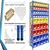 Suwas Trolley 70-75 Kg/Shelf Load Capacity Powder Coated Bin Storage Rack, 10 Shelves (78 Bins) (SU-BSR-001)