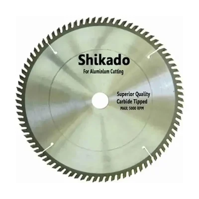 Shikado 250 mm (10 inch) Aluminum & Wood Cutting TCT Blades(Teeth-100 T,Pack-1 pc)