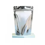 1Kg, 20 x 30 cm 112 Micron Both Side Shiny Silver Pouch With Ziplock for Dry Fruits, Coffee, Spices Packaging