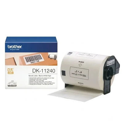 Brothers Direct Thermal Shipping and Barcode Labels 102mm x 51mm Die-Cut Paper Rolls for QL Printers DK-11240 600 Pcs
