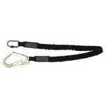 ISSAFE (ISF-55) Shock Absorbing Lanyard With Carabiner & Scaffolding Hook