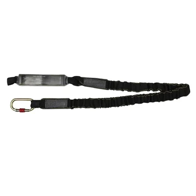 ISSAFE (ISF-62) Shock Absorbing Lanyard With Energy Absorber, Loop & Carabiner