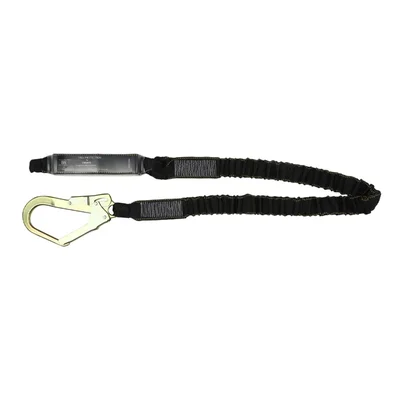 ISSAFE (ISF-64) Shock Absorbing Lanyard with Energy Absorber, Loop and Scaffolding Hook